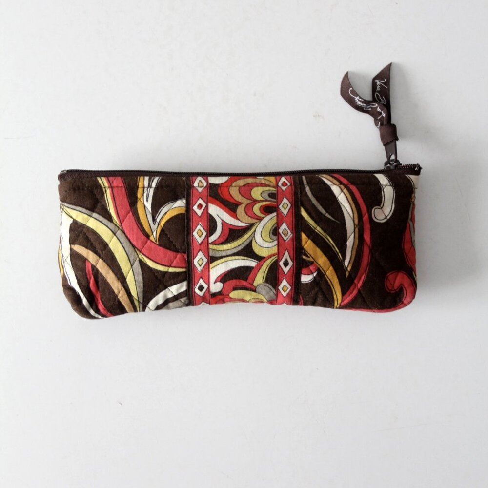 Vera Bradley Puccini brush and pencil case